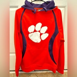 Men’s Clemson hooded sweatshirt, size small 34/36